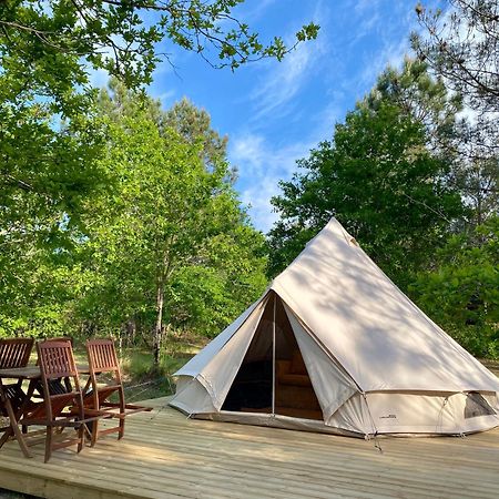 קרקן Camping La Kahute - Tente Lodge Au Coeur De La Foret מראה חיצוני תמונה