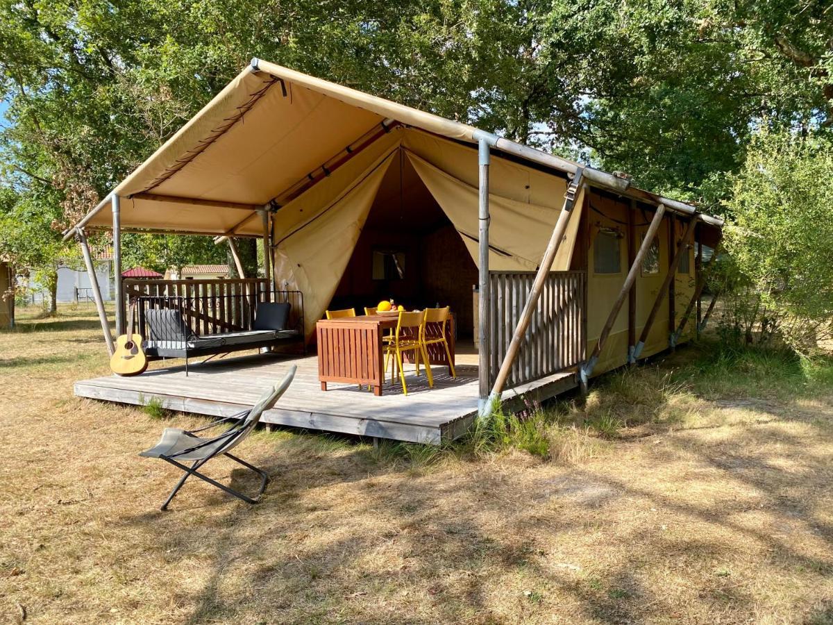 קרקן Camping La Kahute - Tente Lodge Au Coeur De La Foret מראה חיצוני תמונה