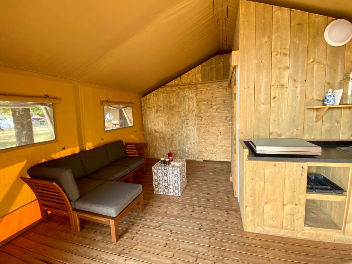 קרקן Camping La Kahute - Tente Lodge Au Coeur De La Foret מראה חיצוני תמונה