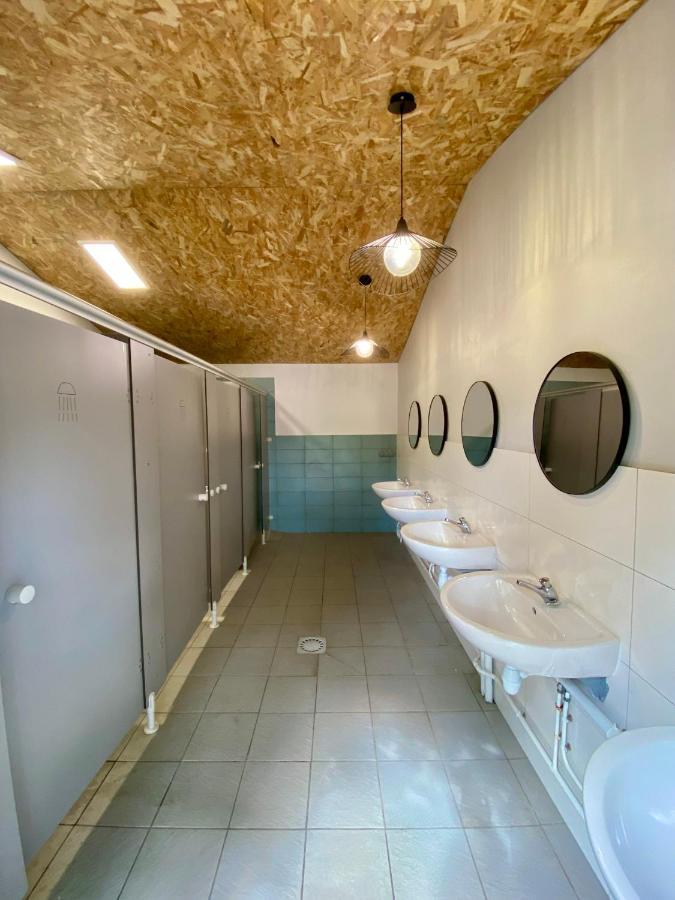 קרקן Camping La Kahute - Tente Lodge Au Coeur De La Foret מראה חיצוני תמונה