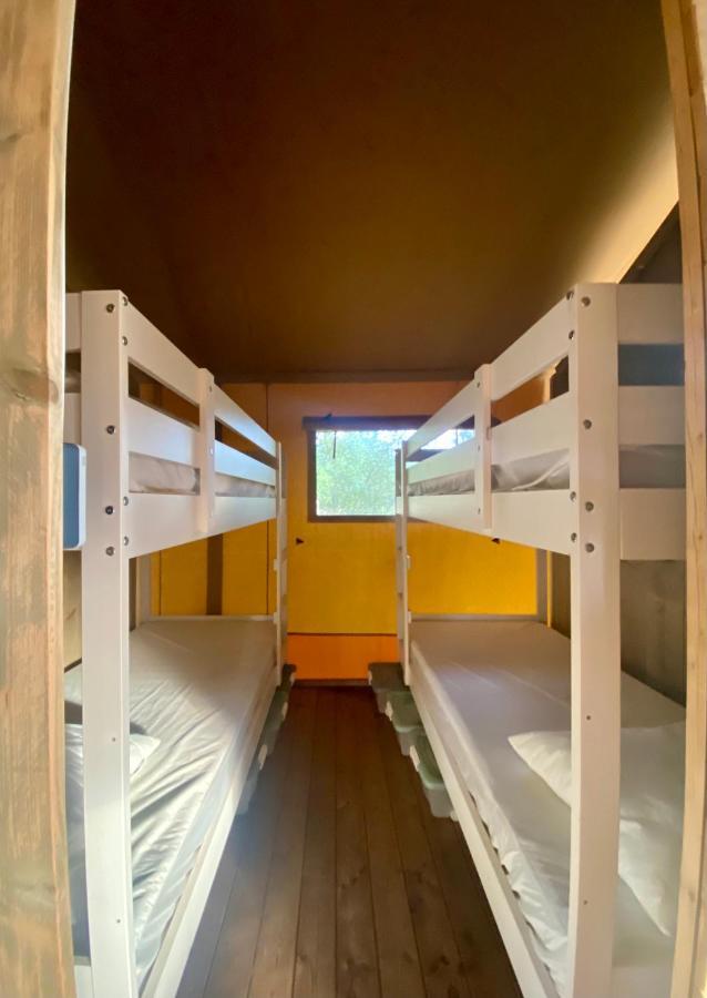 קרקן Camping La Kahute - Tente Lodge Au Coeur De La Foret מראה חיצוני תמונה