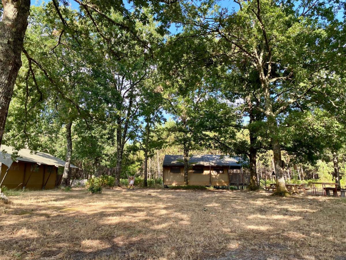 קרקן Camping La Kahute - Tente Lodge Au Coeur De La Foret מראה חיצוני תמונה