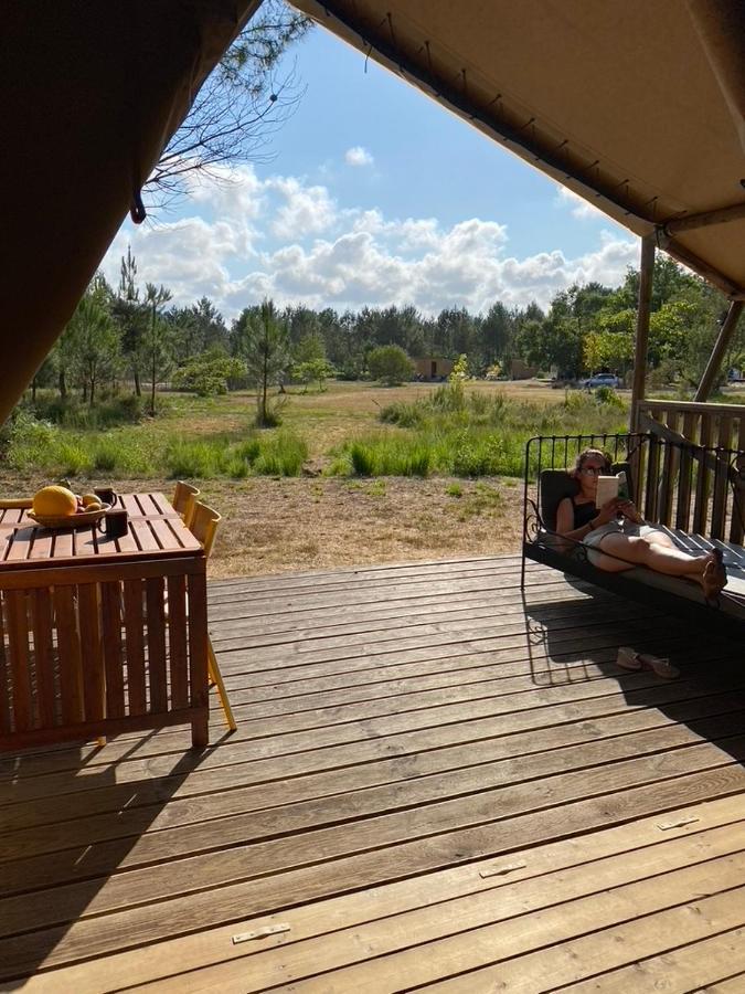 קרקן Camping La Kahute - Tente Lodge Au Coeur De La Foret מראה חיצוני תמונה