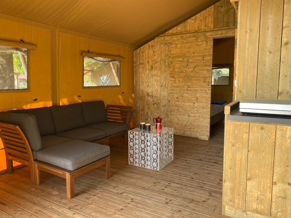 קרקן Camping La Kahute - Tente Lodge Au Coeur De La Foret מראה חיצוני תמונה