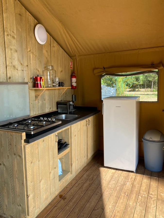 קרקן Camping La Kahute - Tente Lodge Au Coeur De La Foret מראה חיצוני תמונה