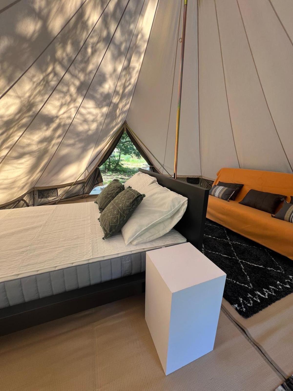 קרקן Camping La Kahute - Tente Lodge Au Coeur De La Foret מראה חיצוני תמונה