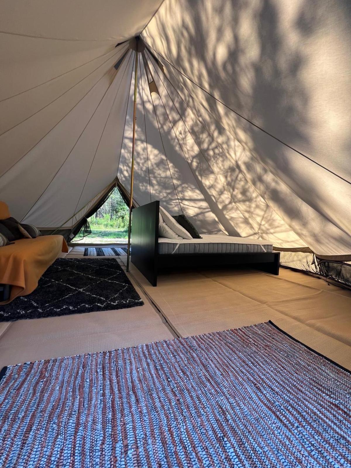 קרקן Camping La Kahute - Tente Lodge Au Coeur De La Foret מראה חיצוני תמונה