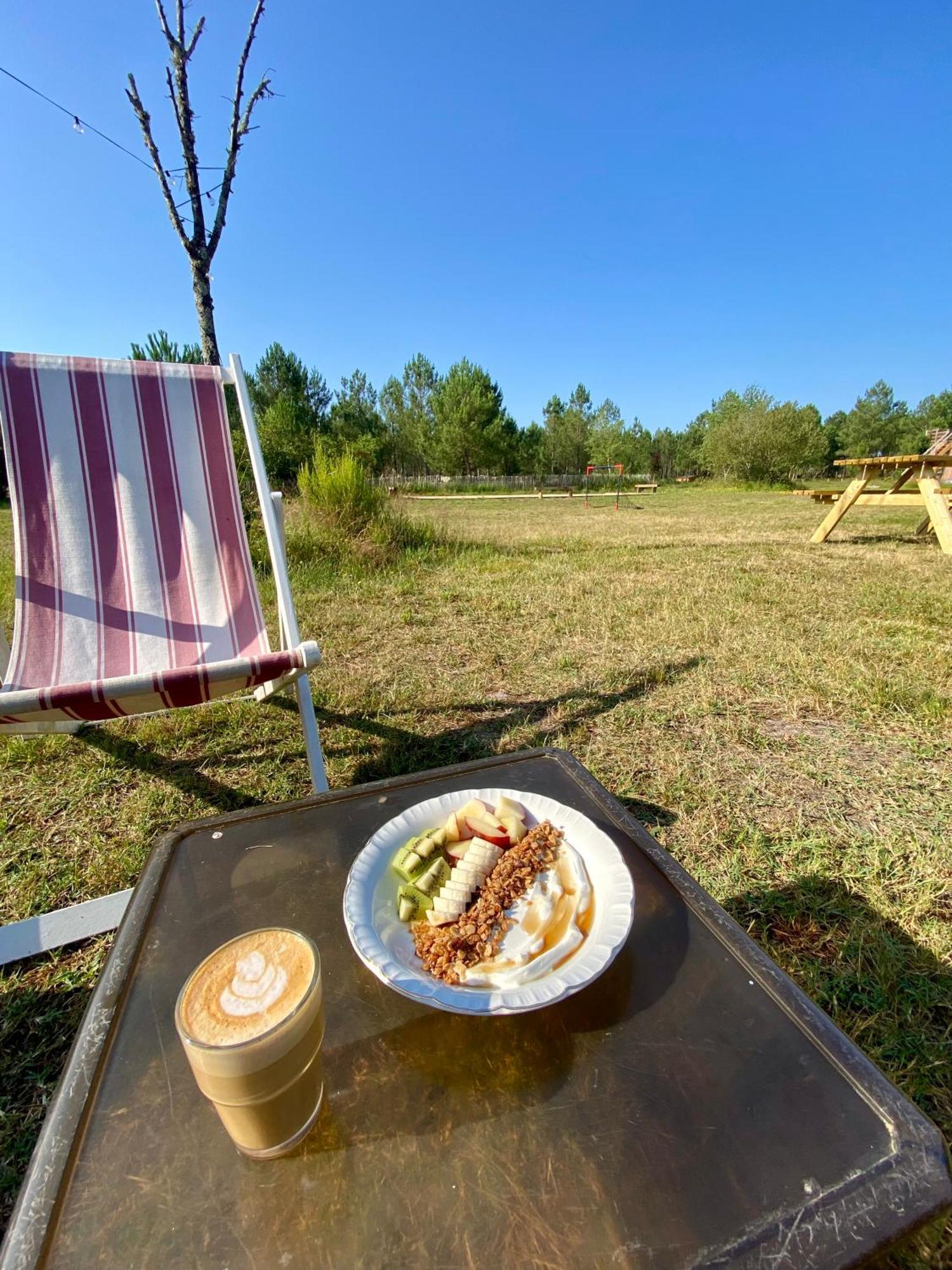 קרקן Camping La Kahute - Tente Lodge Au Coeur De La Foret מראה חיצוני תמונה